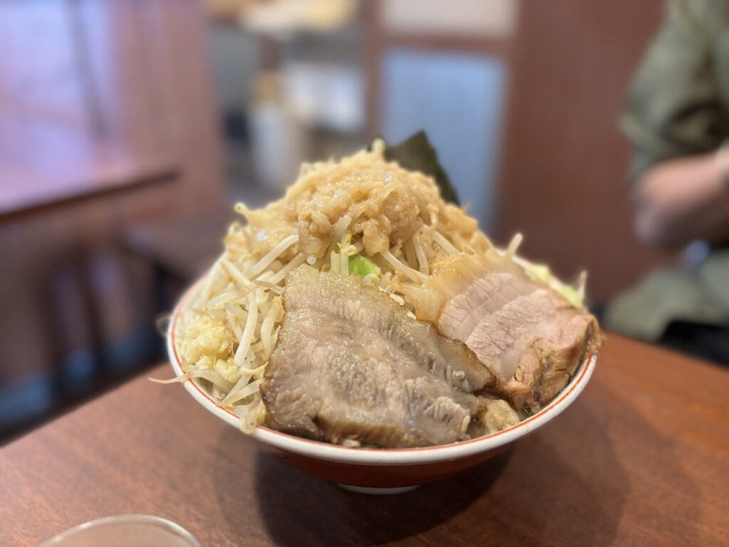加藤商店　二郎　2025年5月　IMG_1997（大）塩とんこつ